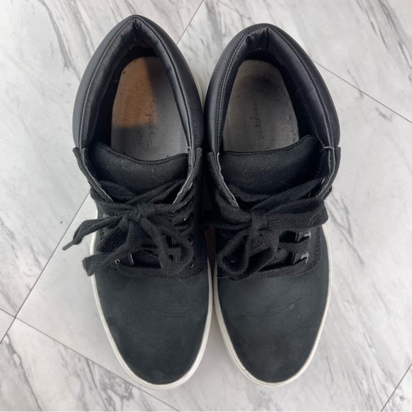 •Timberland Bria High Top Sneaker Black leather womens 6 shoes - Picture 7 of 14